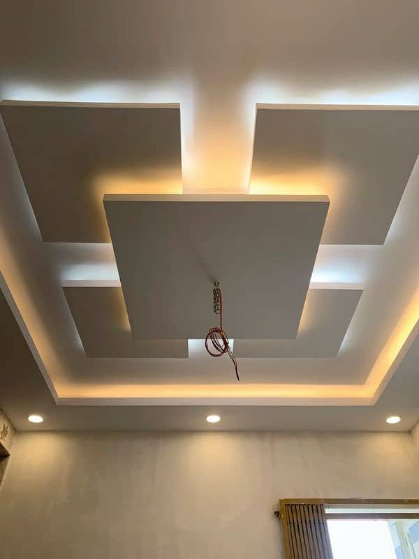 Gypsum board Fall ceiling Cement board Partition wall 4