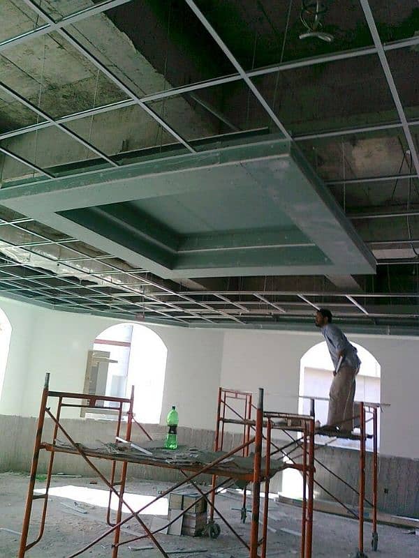 Gypsum board Fall ceiling Cement board Partition wall 13