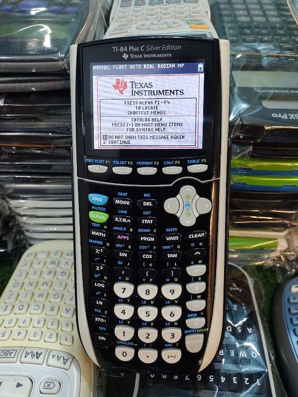 TI-84 PLUS CE TI-84 PLUS C SILVER GRAPHIC CALCULATOR TEXAS INSTRUMENTS 6