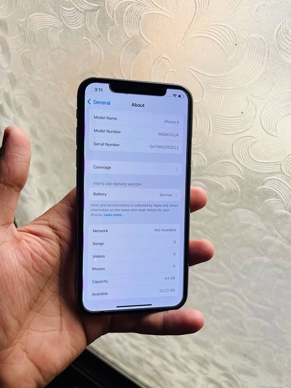 iPhone x 64gb Brand new condition 10/10 Offical Pta Approved 3