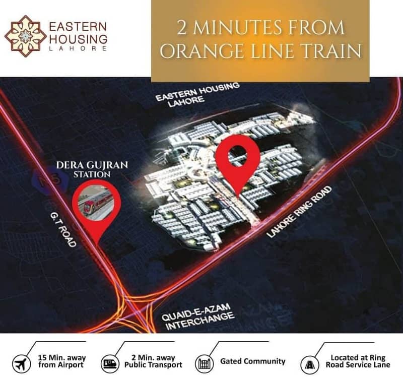 On Easy Installment 5 Marla Residential Plot Files For Sale Near Quaid-E-Azam Interchange 6