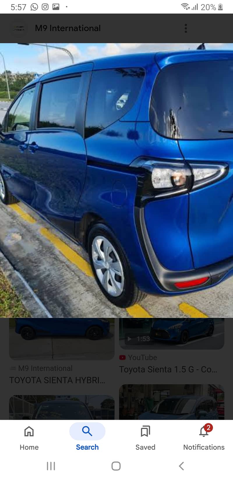 Toyota Sienta for sale 0