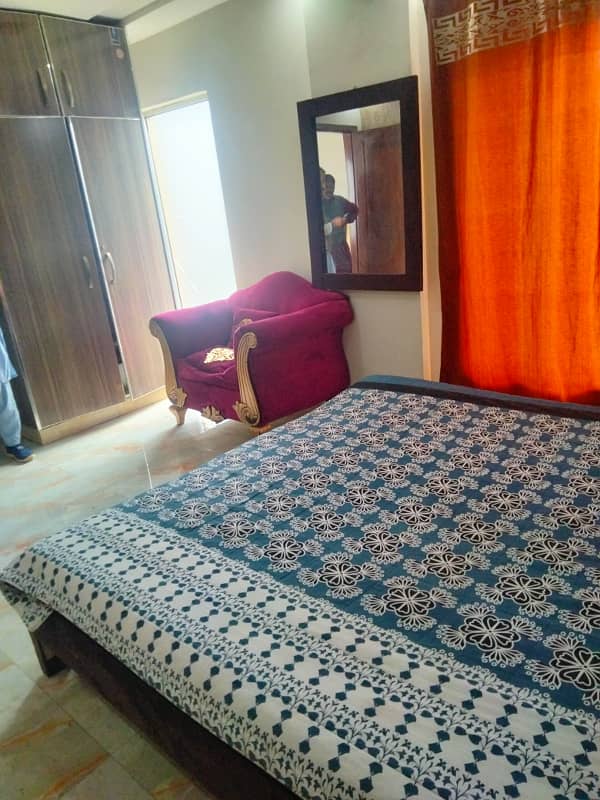 One Bed Apartment For Rent Per day Avil For familes Bahria Town Lahore 12