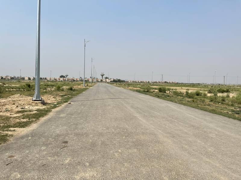 L Block 1 Kanal Good Location Plot For Sale DHA Phase 9 Prism Lahore 1