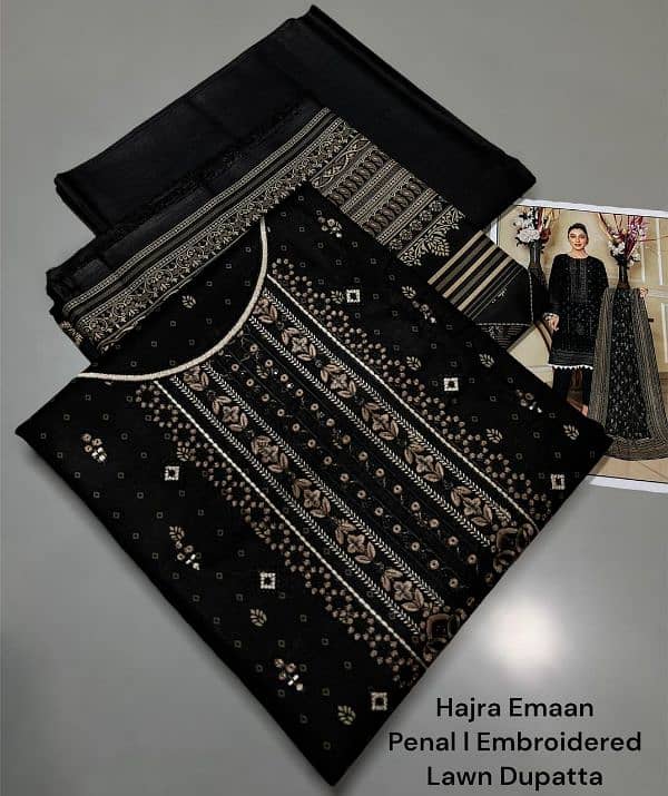 LAWN DUPATTA By HAJRA EMAAN 2