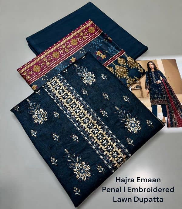 LAWN DUPATTA By HAJRA EMAAN 3