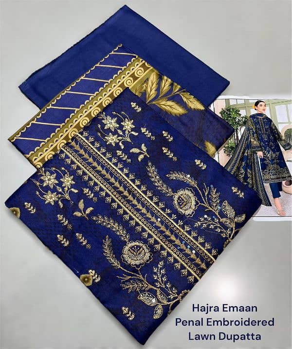 LAWN DUPATTA By HAJRA EMAAN 7