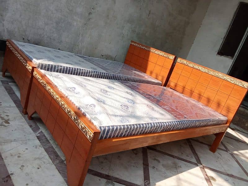 single bed/bed with matress/reasoble price 3