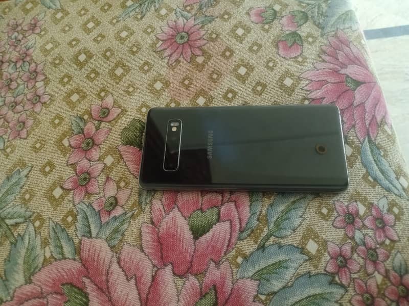 samsung s10 8/128gb fornt glas crak non pta 2