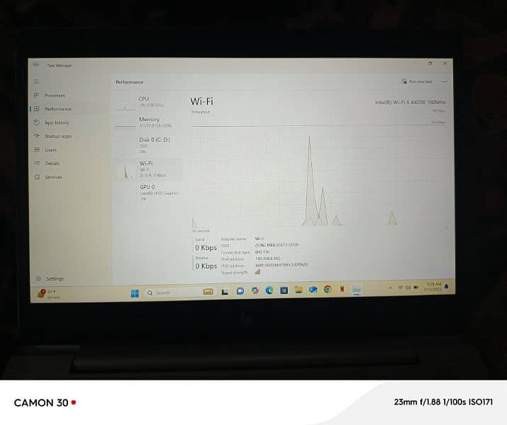 HP 830 G6 i7 8th 16 256 SSD NVME 11