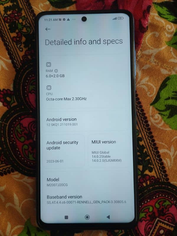 Poco X3 6gb plus 2GB 128 GB no open repair 7