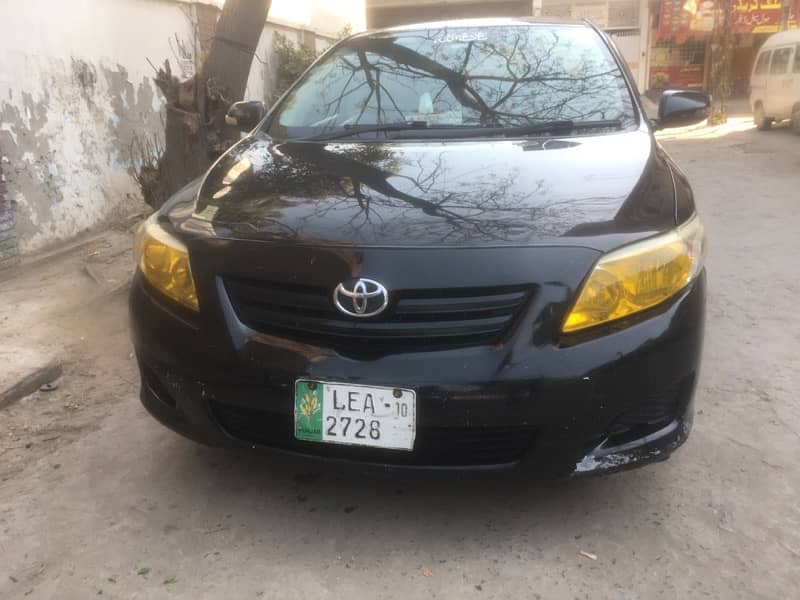 Toyota Corolla XLI 2010 0