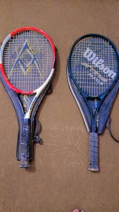 Branded Tennis Racket 1  it's pure leather cover