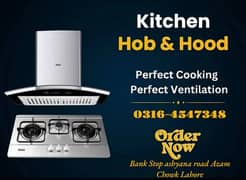 kitchen hoob stove/ kichen chuhla/ imported hoob lpg Ng/ hoob hood