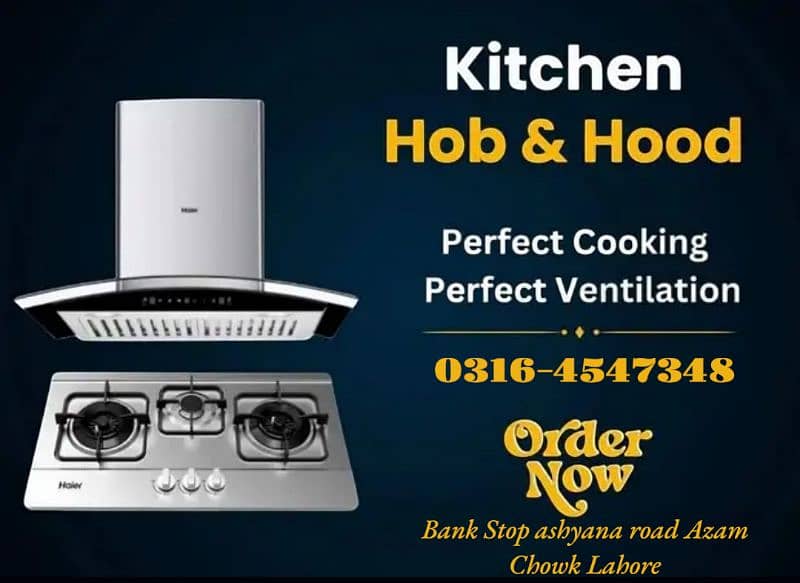 kitchen hoob stove/ kichen chuhla/ imported hoob lpg Ng/ hoob hood 0