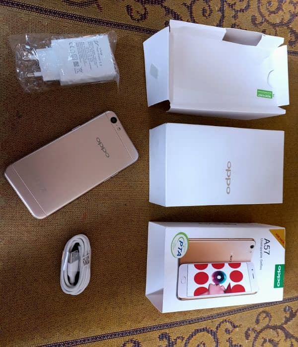 smartphone oppo A57 like new 1