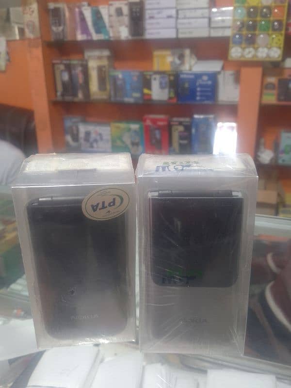 Nokia 2720flip dual sim box pack 3