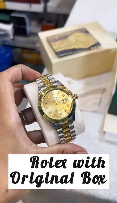 Rolex With Original box and Card 0