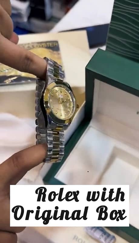 Rolex With Original box and Card 1