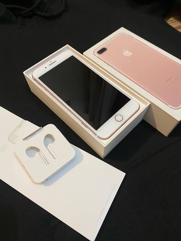 iphone 7 plus 256gb with box 2