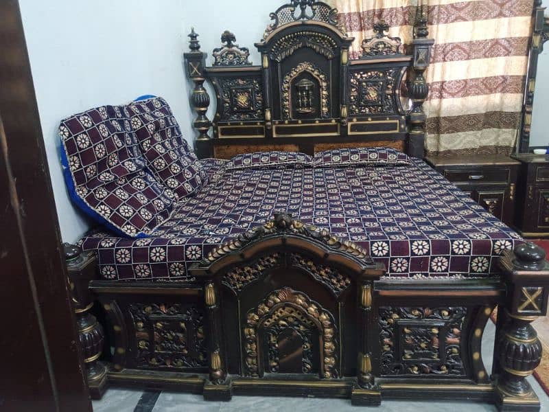 chiniot Furniture complete set in very good condition for sale. 7