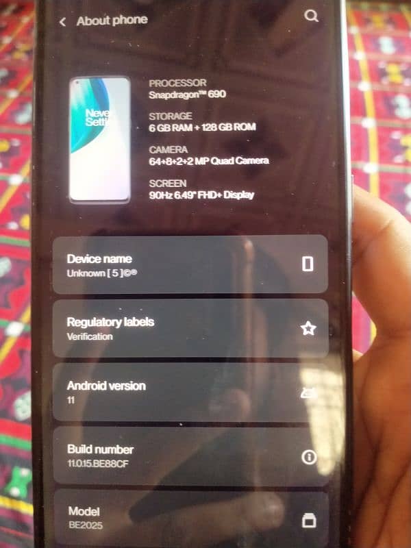 OnePlus Nord 10 5g 6/128 Is Up For Sale 6