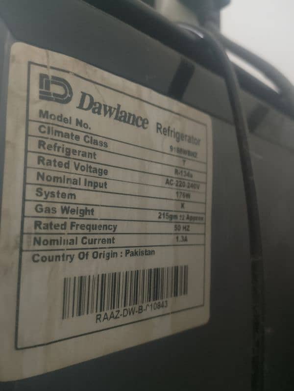 Dawlance refrigerator for sale  good condition 7