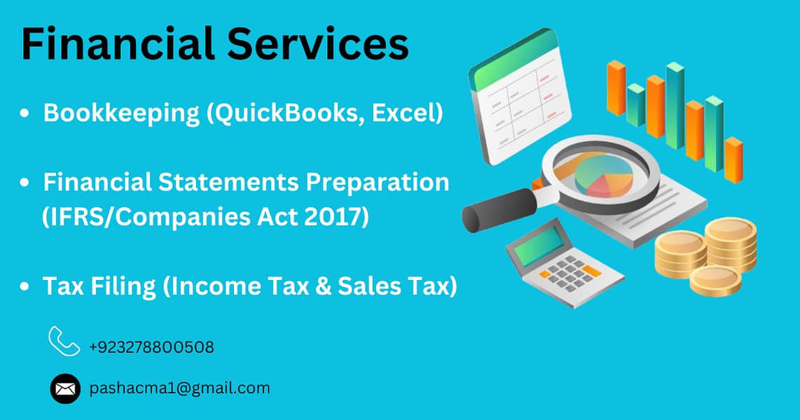 Professional Bookkeeping, Financial Statements & Tax Filing Services 0