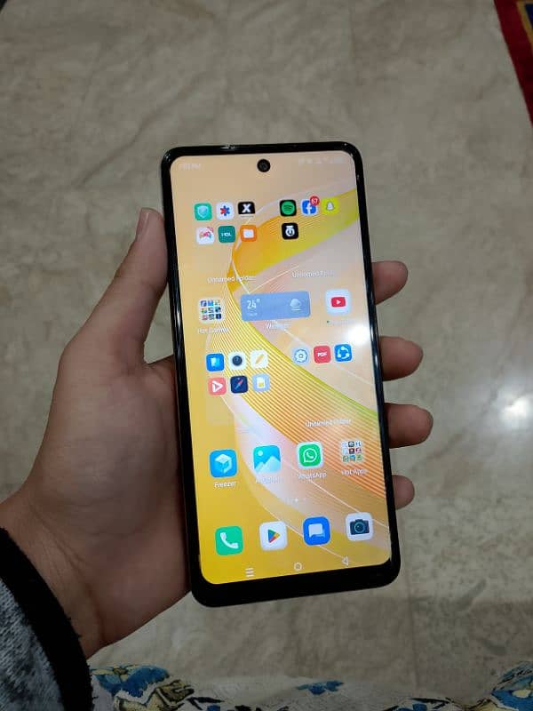 Infinix hot 8 plus new condition 2