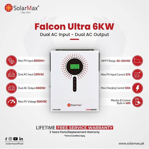 solarmax 6kw falcon ultra 0