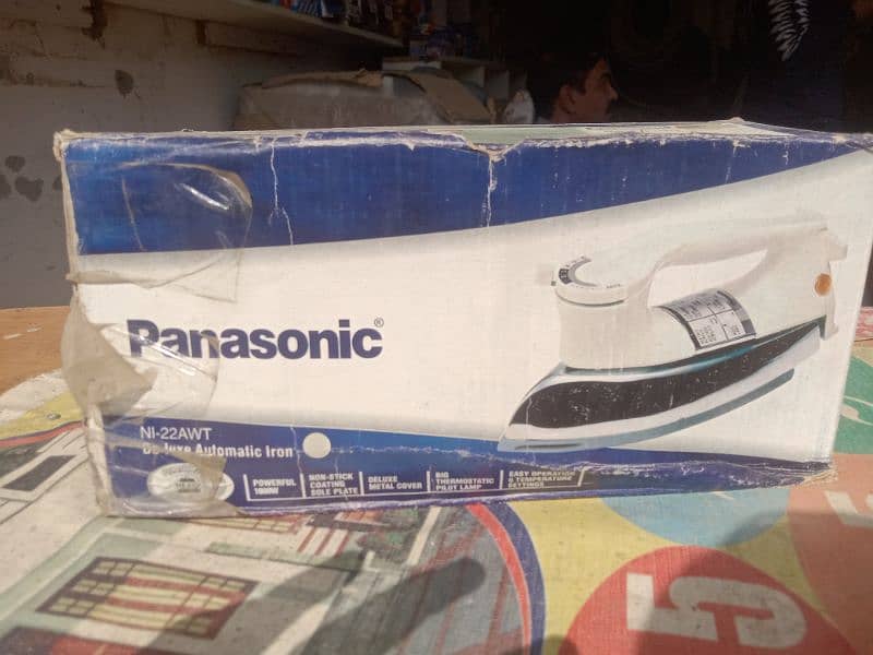 Panasonic new iron 3 year worrnty 1