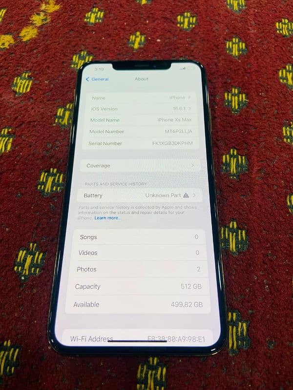 XS Max 512 gb sim working 2