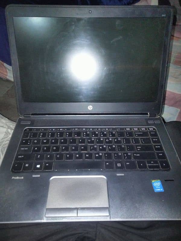 HP laptop ProBook HP corei5 4thg 8gb ram hard 256gh ssd 5