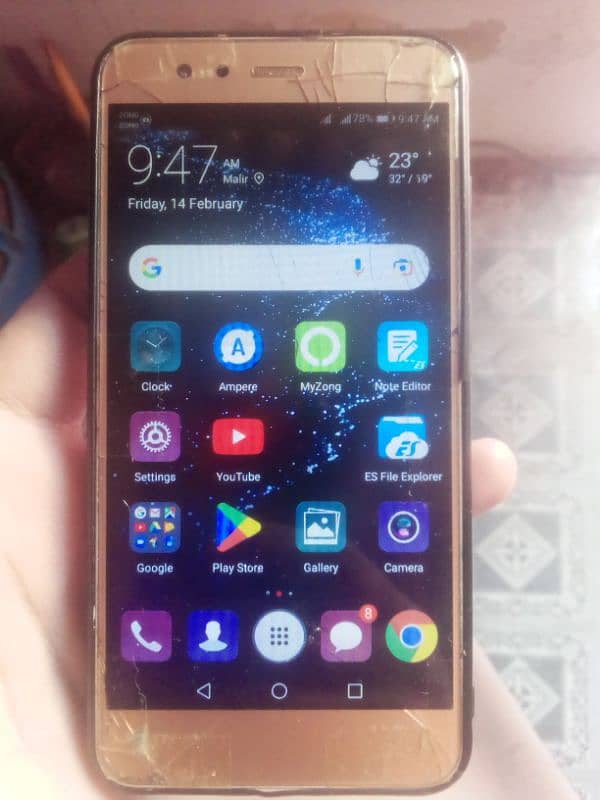 Huawei p10 Lite dual SIM with memory card 2