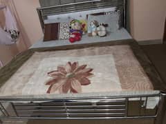 stainless steel bed