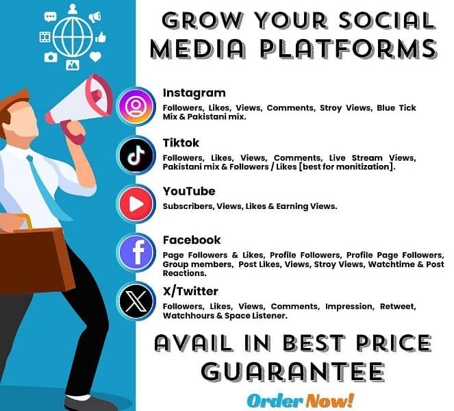 Social Media Boosting Services – TikTok, Instagram, YouTube & More! 1