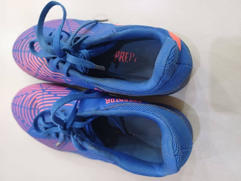 Adidas predator edge . 4. blue 3