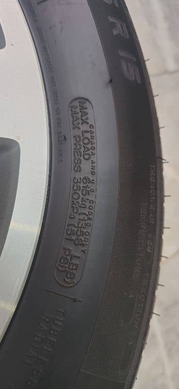 Michellin Tyre with Rim 4