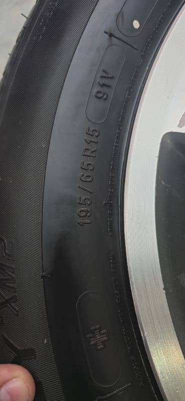 Michellin Tyre with Rim 5