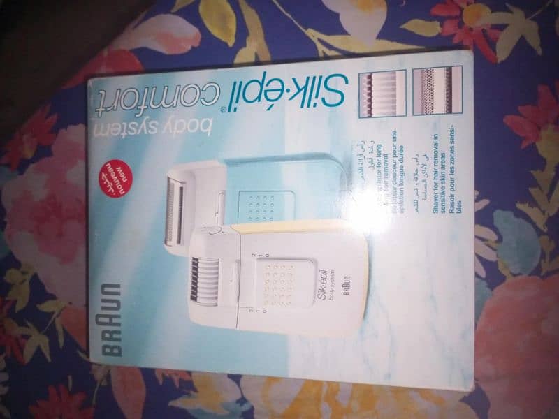 Braun body system/ hair removal imported 0