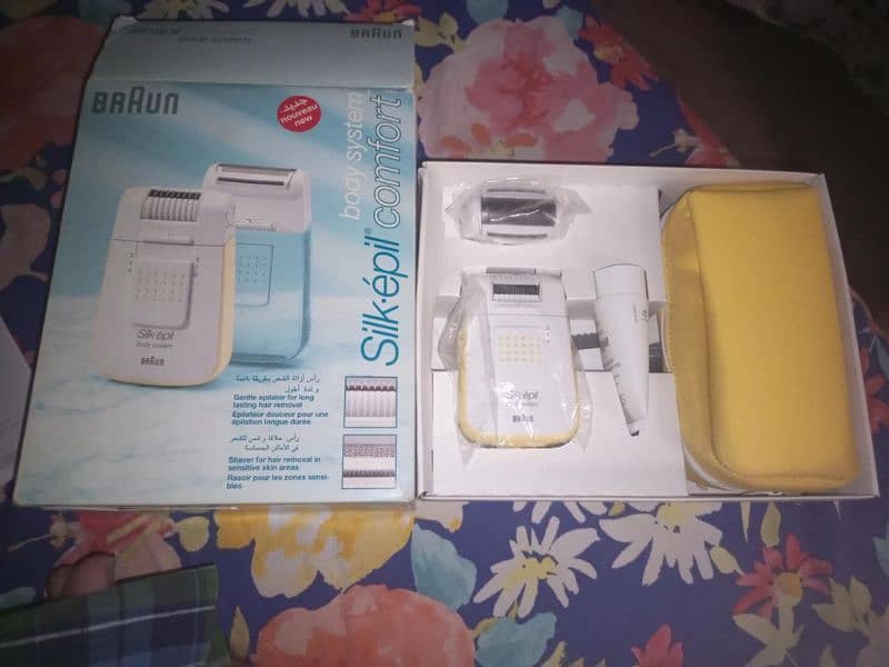 Braun body system/ hair removal imported 1