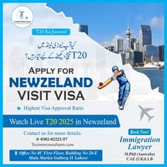 Visit Visa of T-20 Matches in New Zealand