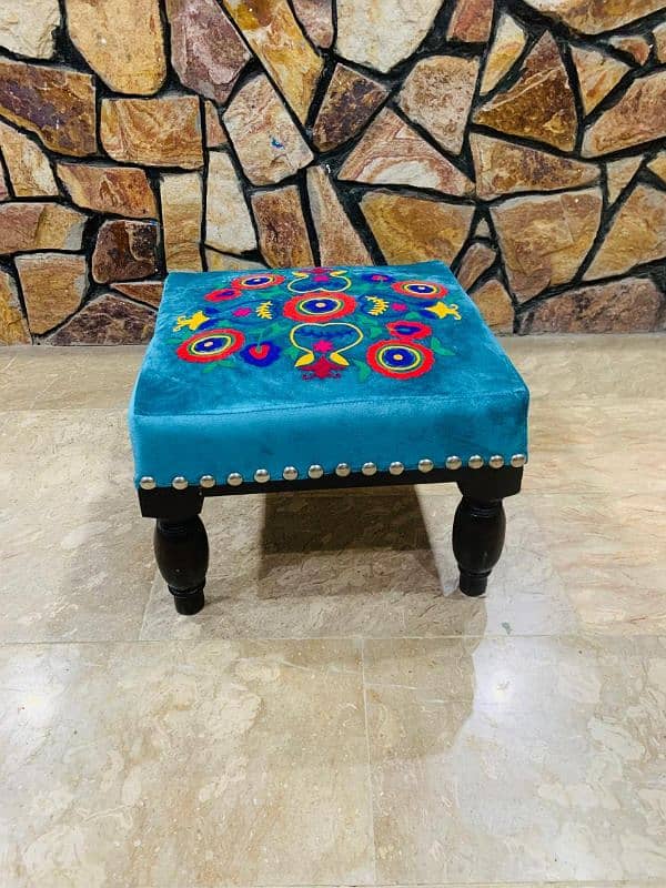 Handcrafred Ottomans 1