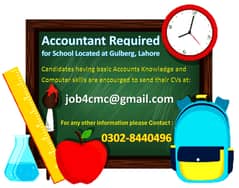 ACCOUNTANT REQUIRED