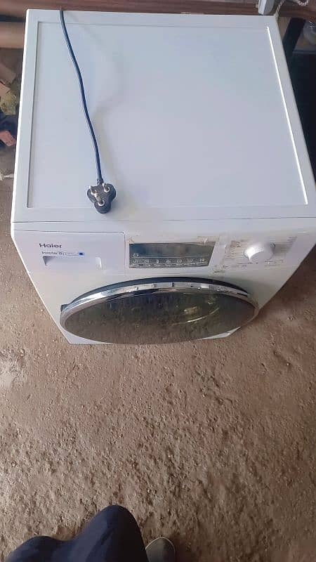 HAIER INVERTER WASHING MACHINE 10 KG 2