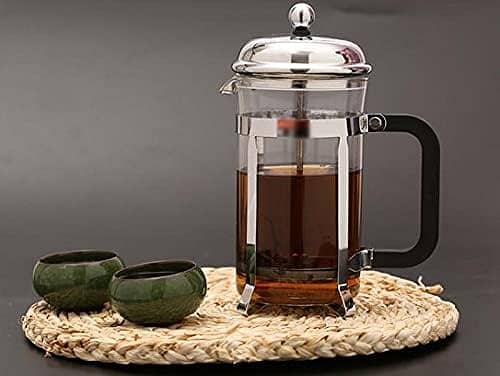 600ml Coffee French Press for 1-3 People Glass Scented Tea Kettle 1