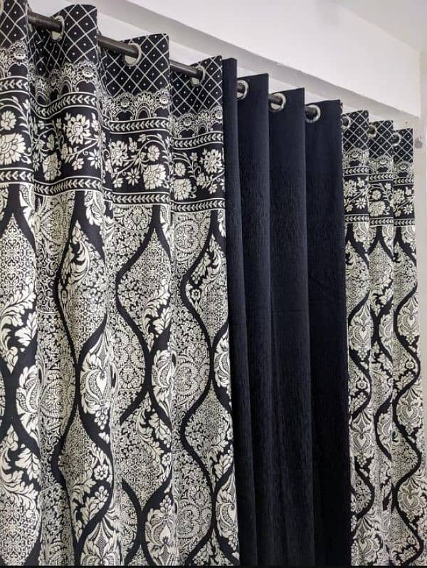 3Pcs curtains Eid special offer 0