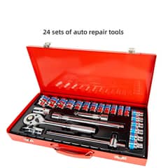 24pcs Hand Tool Sets Car Repair Tool Kit Set