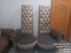 2 single seat sofa chair