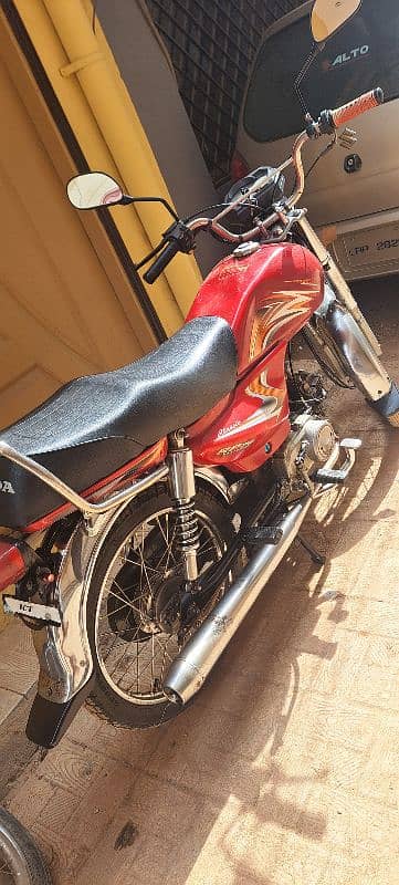 ROad prince 70cc red in good condition. . 0